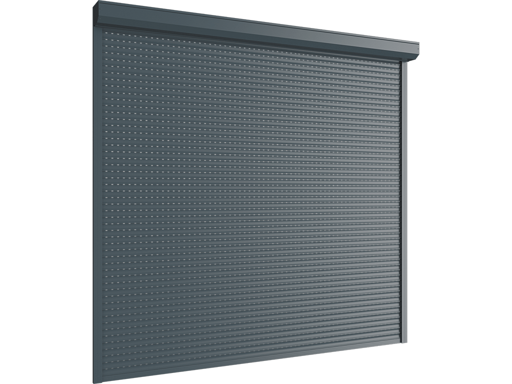 Рольставни из перф проф (частичное пропускание света) RH45PN.png